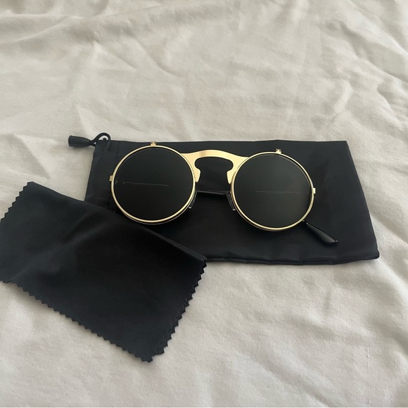 Metal steampunk glasses - Picture 5 of 9